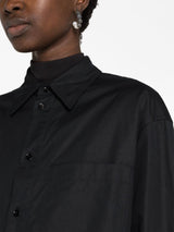 Lemaire overlapping-panel cotton shirt - MYLISKAFASHION