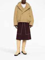 Lemaire wide-lapels puffer jacket - MYLISKAFASHION