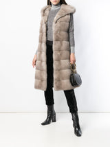 LISKA mink vest "Valeny" - MYLISKAFASHION