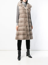 LISKA mink vest "Valeny" - MYLISKAFASHION
