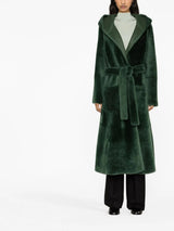 Liska reversible hooded sheepskin coat - MYLISKAFASHION