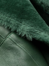 Liska reversible hooded sheepskin coat - MYLISKAFASHION