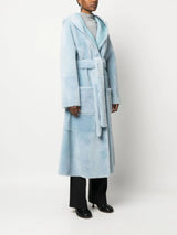 Liska reversible hooded sheepskin coat - MYLISKAFASHION