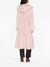 Liska reversible hooded sheepskin coat - MYLISKAFASHION