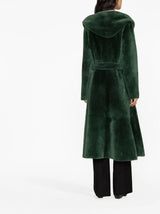 Liska reversible hooded sheepskin coat - MYLISKAFASHION