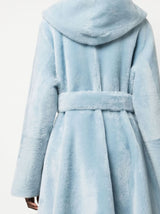 Liska reversible hooded sheepskin coat - MYLISKAFASHION