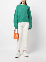 Maison Kitsuné cropped straight-leg jeans - MYLISKAFASHION