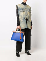 Maison Margiela Derelict asymmetric denim gilet - MYLISKAFASHION