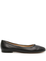Marcie leather ballerina shoes - LISKAFASHION