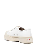 Marni Pablo leather lace-up sneakers - LISKAFASHION