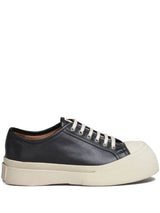 Marni Pablo leather lace-up sneakers - LISKAFASHION