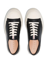 Marni Pablo leather lace-up sneakers - LISKAFASHION