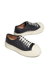 Marni Pablo leather lace-up sneakers - LISKAFASHION