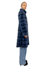 Mink Coat with Collar - MYLISKAFASHION