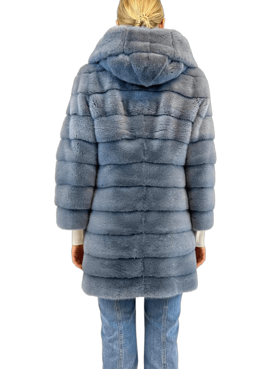 【LITHIUM FEMME】 M-51 MODS COAT Mink Coat with Hood – LISKAFASHION