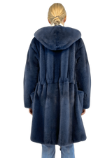 MINK PARKA WITH HOOD - MYLISKAFASHION
