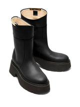 Nº21 logo-plaque leather boots - MYLISKAFASHION