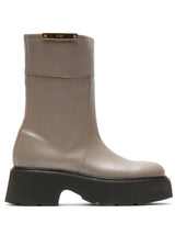 Nº21 logo-plaque leather boots - MYLISKAFASHION