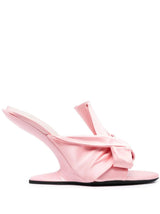 Nº21 Silk Bow Sandals - MYLISKAFASHION