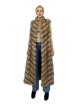 Sable Vest Chevron - MYLISKAFASHION