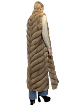 Sable Vest Chevron - MYLISKAFASHION