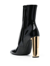 Saint Laurent Auteuil 100mm leather boots - MYLISKAFASHION