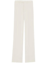 Saint Laurent high-waisted straight leg trousers - MYLISKAFASHION