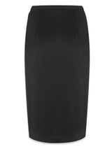 Saint Laurent satin pencil midi skirt - LISKAFASHION