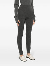 Saint Laurent tapered-leg cashmere trousers - LISKAFASHION