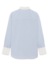 Saint Laurent Winchester cotton-poplin shirt - LISKAFASHION