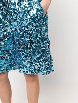Sequinned Bermuda shorts - MYLISKAFASHION