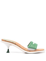 Square-toe leather sandals - MYLISKAFASHION