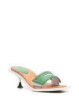 Square-toe leather sandals - MYLISKAFASHION