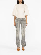 The Attico Essie tapered cargo jeans - MYLISKAFASHION