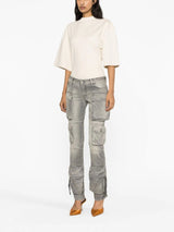 The Attico Essie tapered cargo jeans - MYLISKAFASHION
