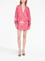 The Attico Gael sequin-embellished minidress - MYLISKAFASHION