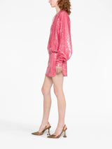 The Attico Gael sequin-embellished minidress - MYLISKAFASHION