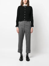 Thom Browne cashmere crew neck cardigan - MYLISKAFASHION