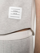 Thom Browne Funmix patchwork sleeveless polo - MYLISKAFASHION