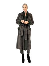TRIOLOR MINK COAT - MYLISKAFASHION