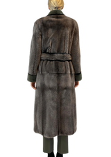 TRIOLOR MINK COAT - MYLISKAFASHION