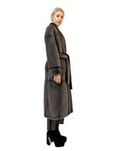 TRIOLOR MINK COAT - MYLISKAFASHION