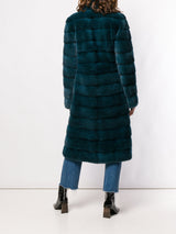 "VALENCIA" Mink Coat with Collar - MYLISKAFASHION