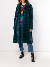 "VALENCIA" Mink Coat with Collar - MYLISKAFASHION