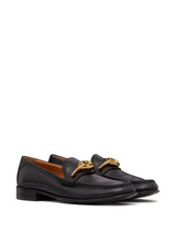 Valentino Garavani VLogo Moon leather loafers - LISKAFASHION