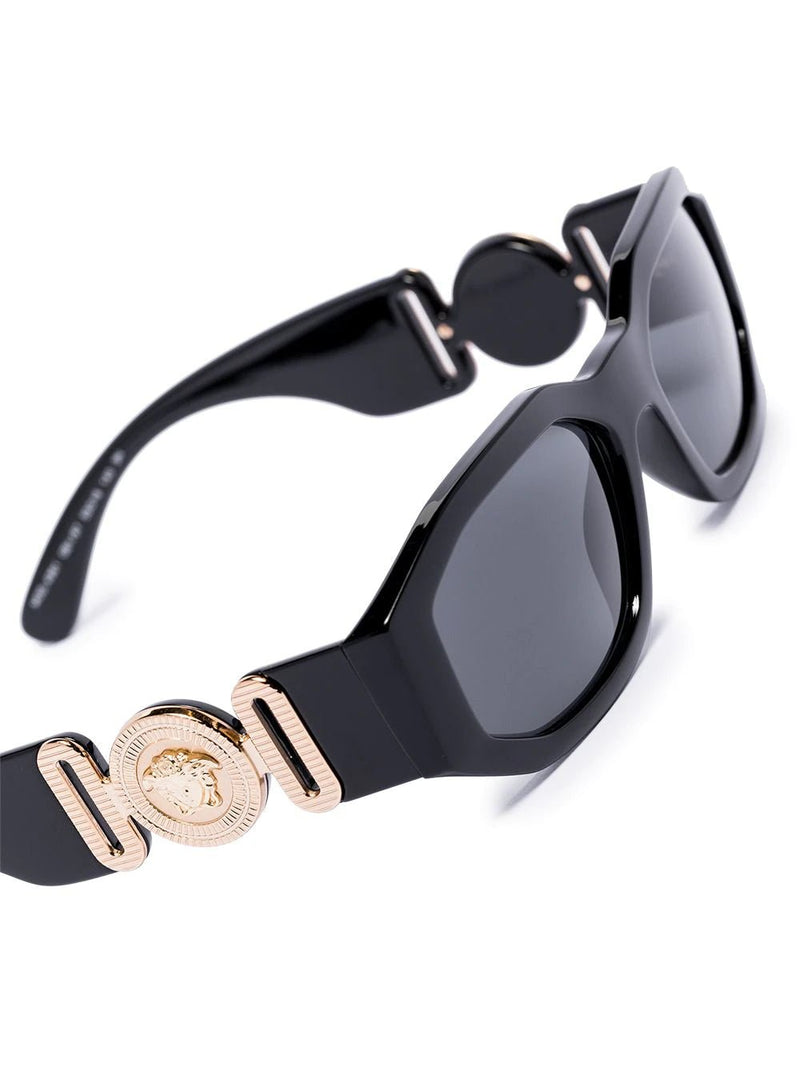 Versace Eyewear Medusa Head rectangle-frame sunglasses - MYLISKAFASHION