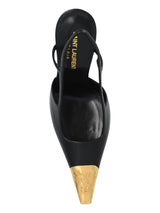 110mm Jeanne slingback pumps - LISKAFASHION