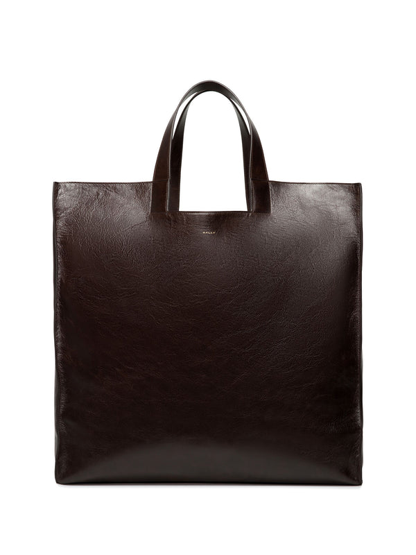 Easy leather tote bag