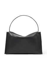 large loafer bag - leather shoulder bag