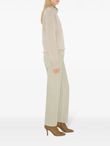 check label wool sweater
